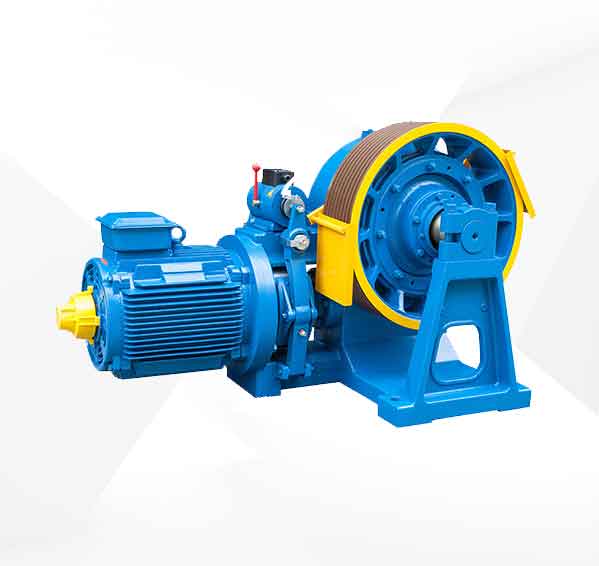 elevator geared traction machines